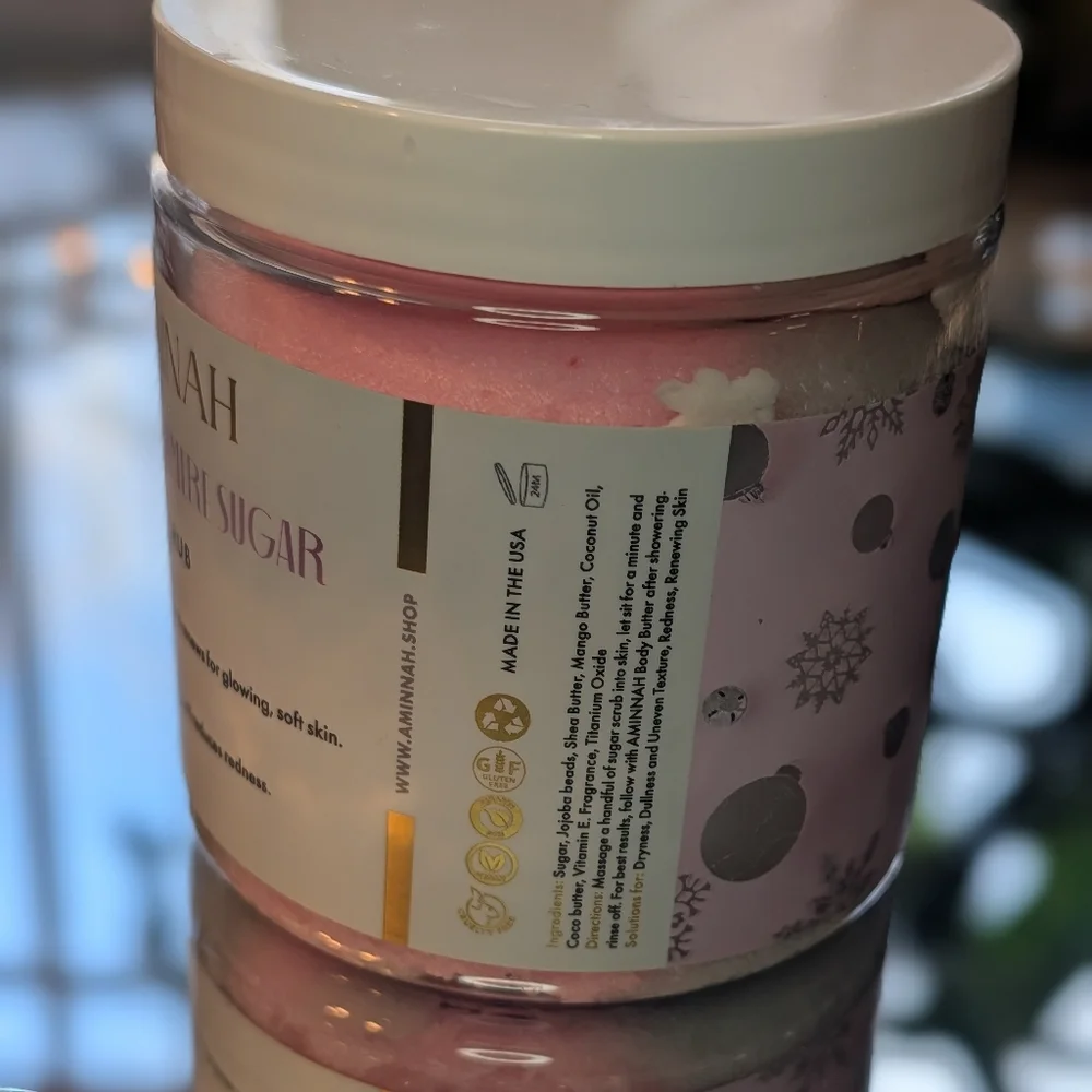 Aminnah Cashmere Sugar Scrub New